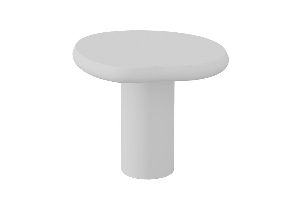 Salontafel Tavira 58 cm Cement Ecru – breedte 58 cm, diepte 50 cm en hoogte 50 cm – aanzicht 2