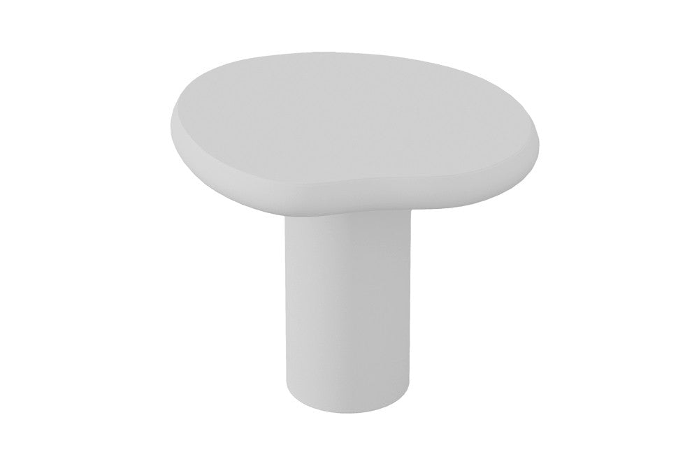 Salontafel Tavira 58 cm Cement Ecru – breedte 58 cm, diepte 50 cm en hoogte 50 cm – aanzicht 3