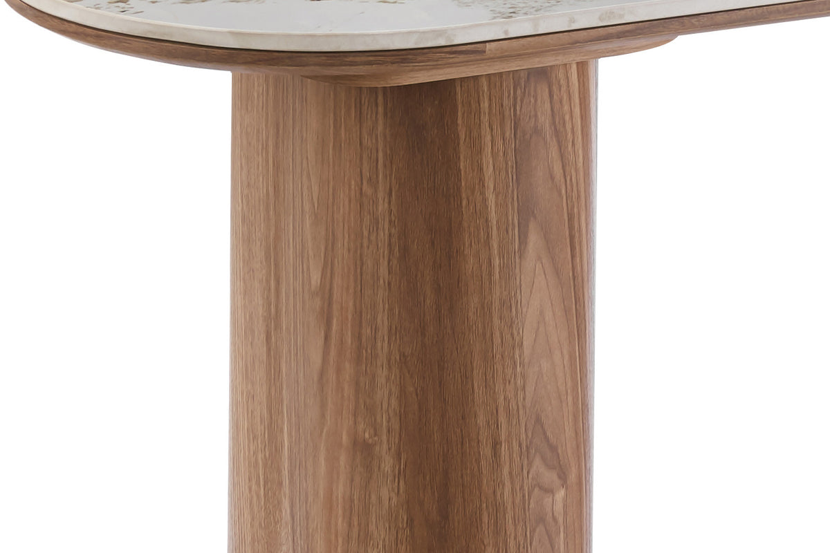 Console Evora Glanzend Steen Pandora – breedte 120 cm, diepte 40 cm en hoogte 76 cm – aanzicht 6