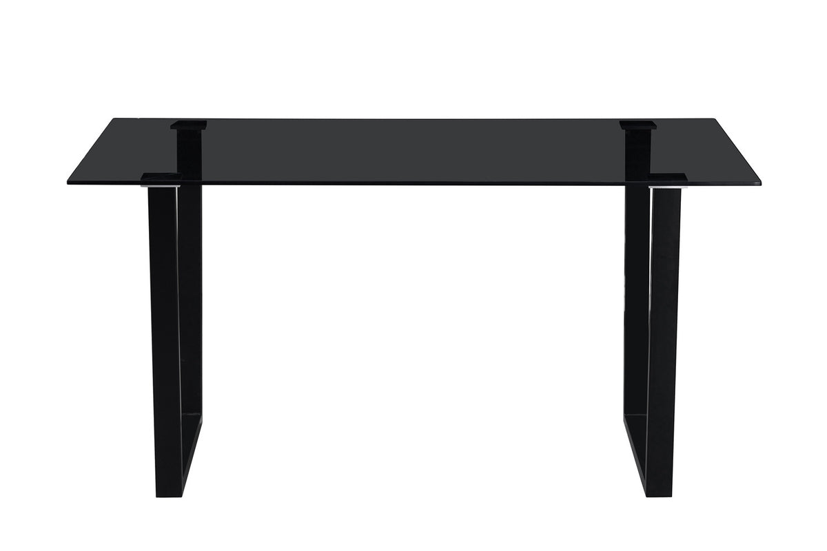 Tafel Boaz 150 cm Rechthoekig Glas – breedte 150 cm, diepte 90 cm en hoogte 75 cm – aanzicht 4