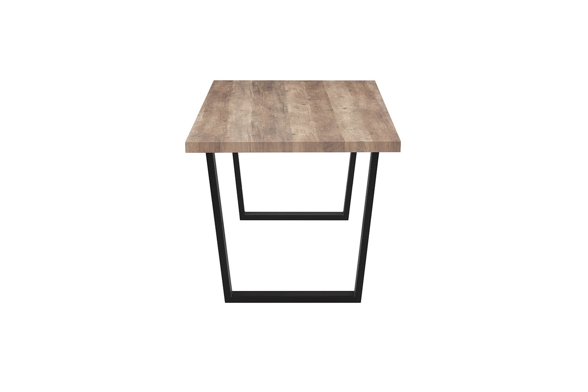 Tafel Armin 180 cm Decor Mango – breedte 180 cm, diepte 90 cm en hoogte 75 cm – aanzicht 6