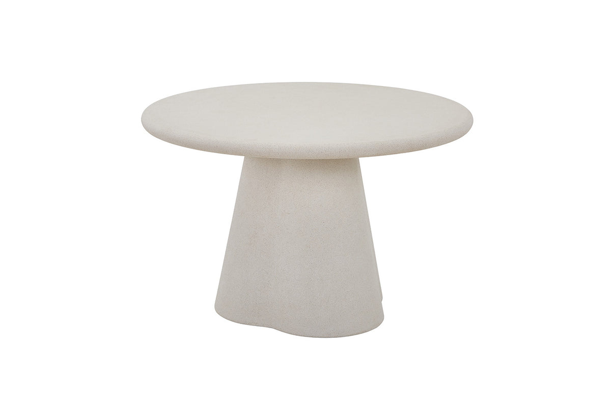Tafel Faro 120 cm Rond Cement – breedte 120 cm, diepte 120 cm en hoogte 76 cm – aanzicht 6