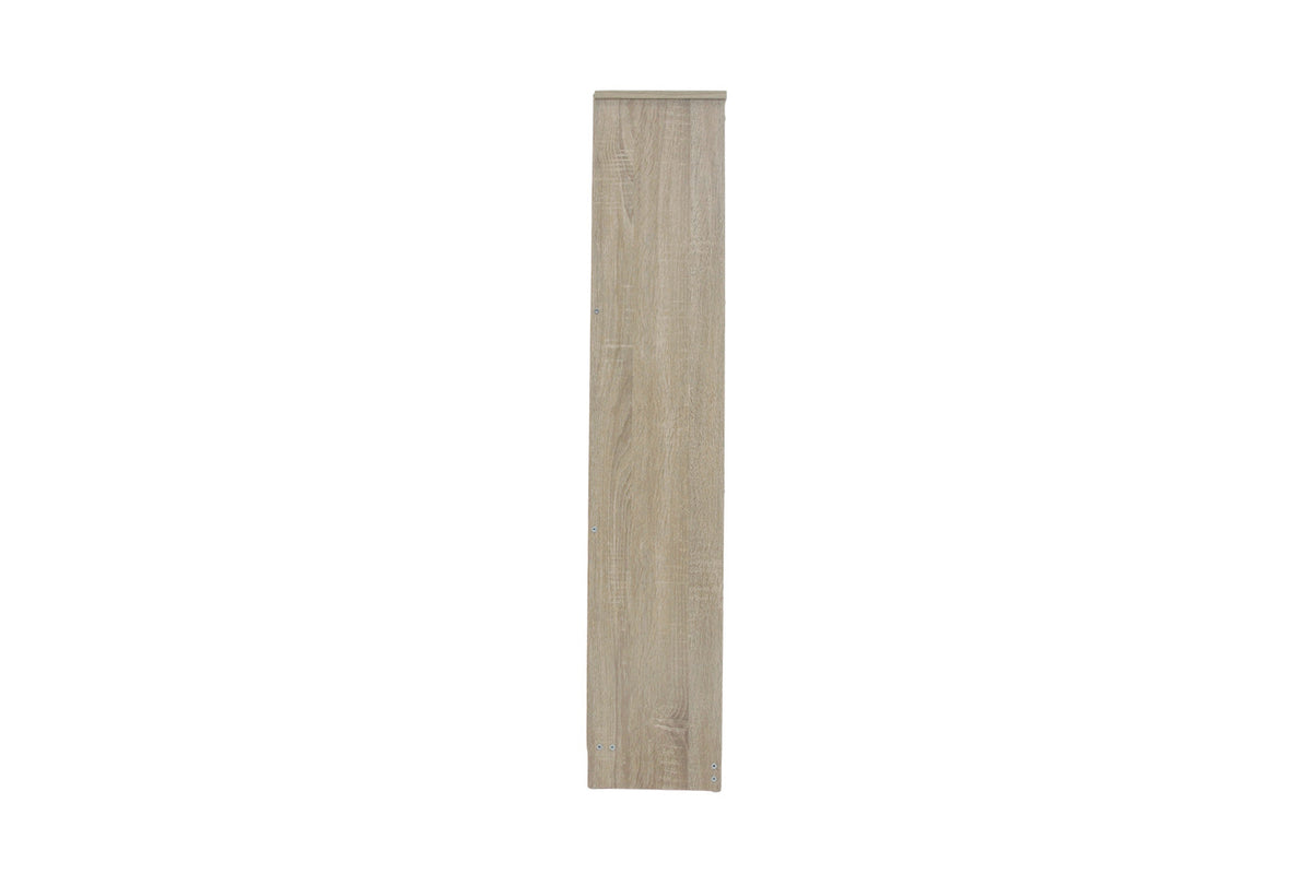 Schoenenkast Mex Spiegel 3 laden Decor Sonoma – breedte 60.5 cm, diepte 23.5 cm en hoogte 123 cm – aanzicht 5