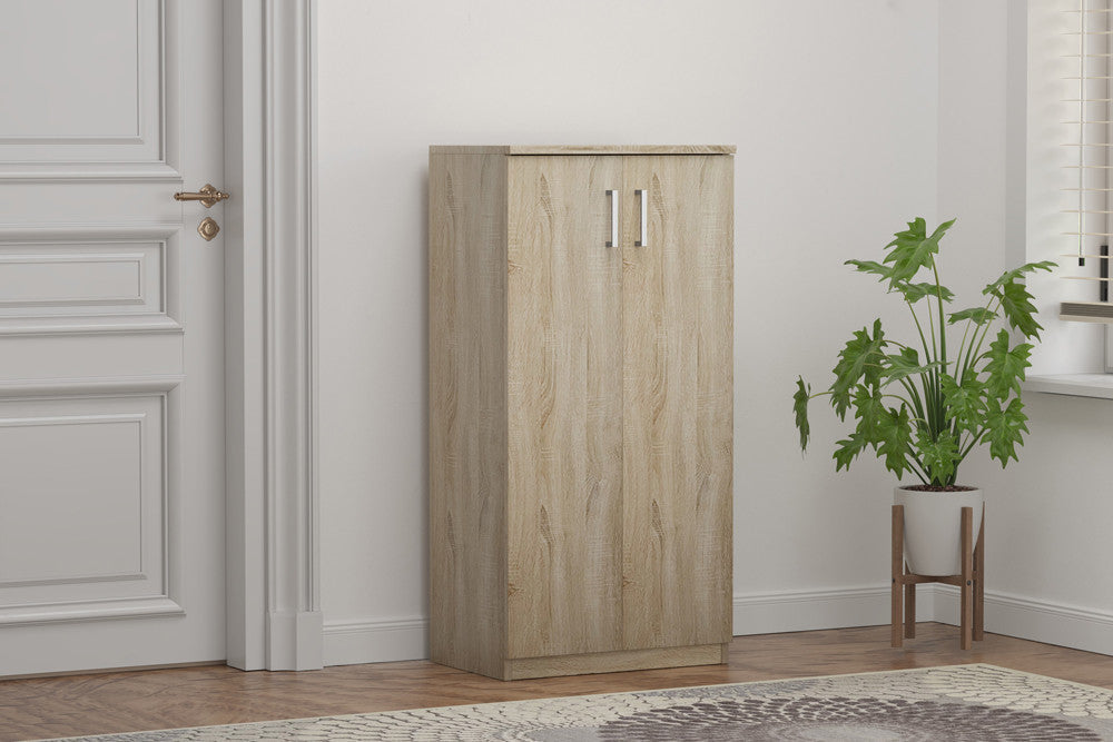 Schoenenkast 'Maurice' 2 deuren Decor Sonoma – Rousseau 5233-2