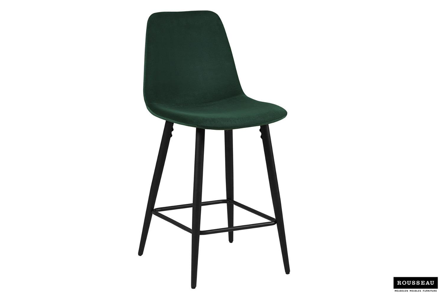 SALE - Counterstoel 'Boy' Fluweel Groen - afbeelding 2