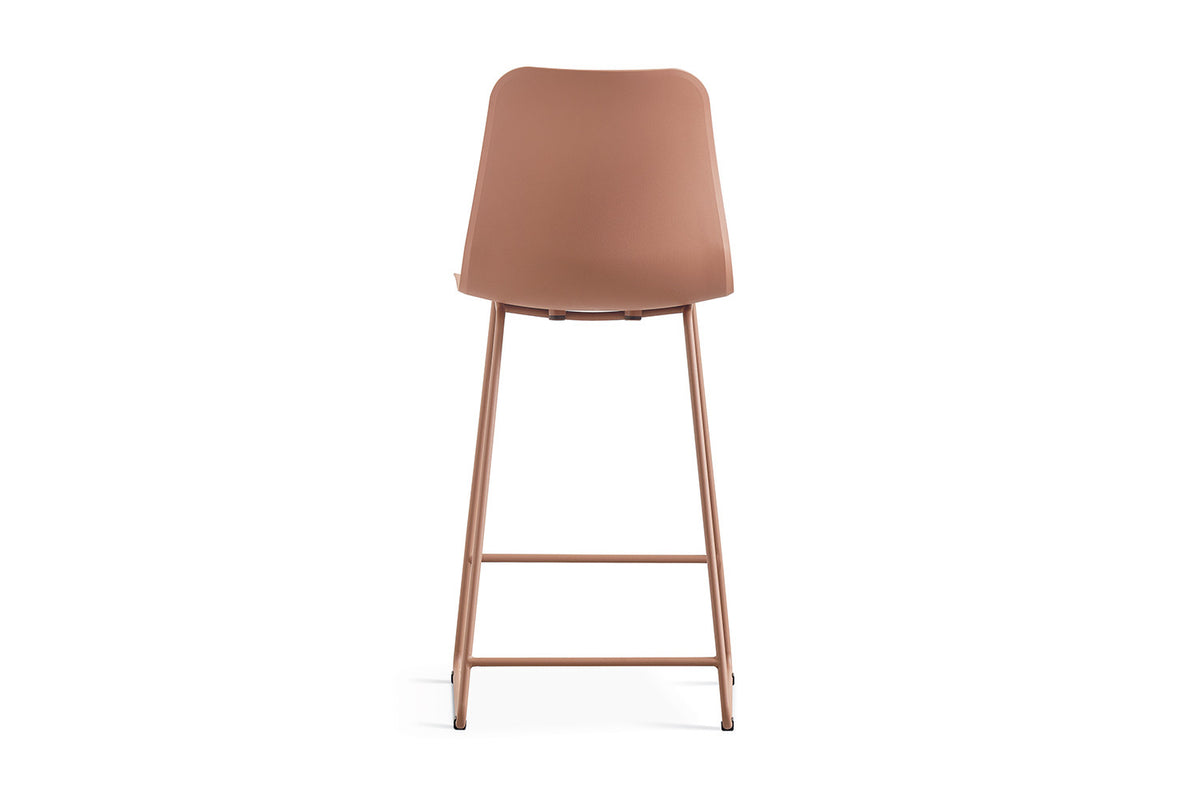 Counterstoel Marie PP Terracotta – breedte 51 cm, diepte 44 cm en hoogte 100.5 cm – aanzicht 6