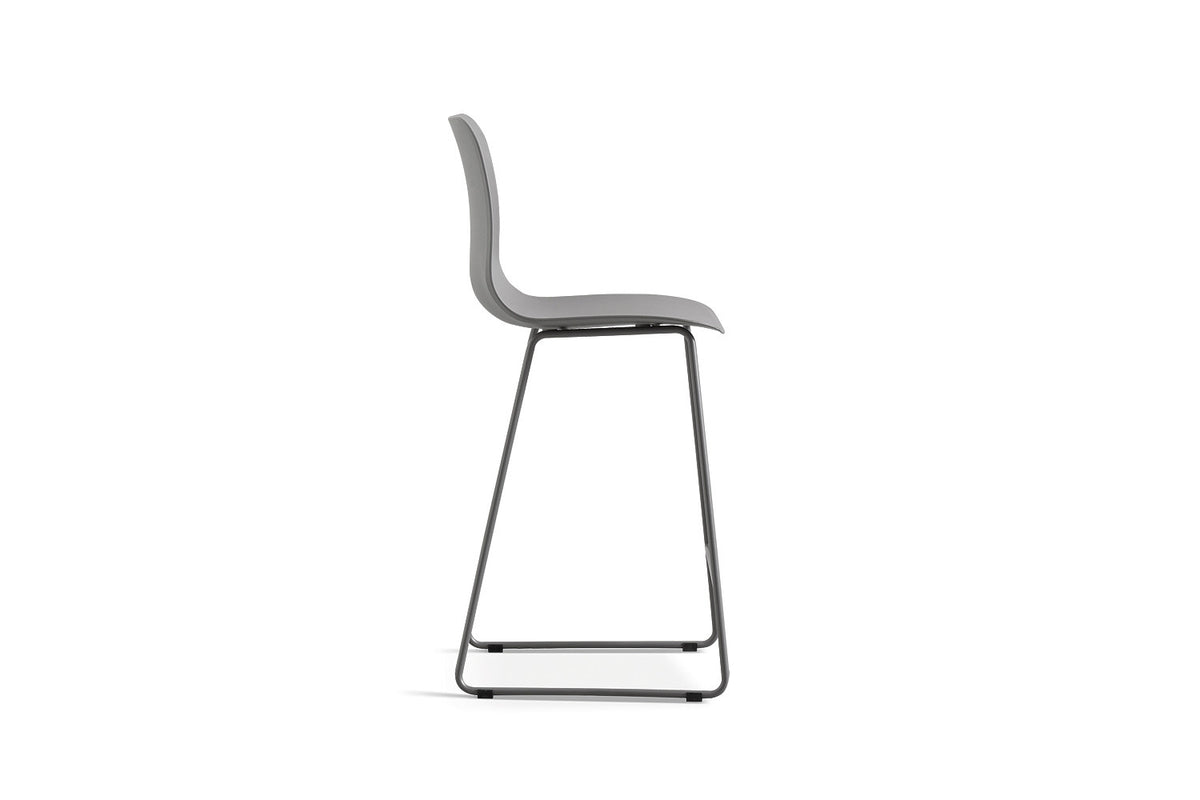 Counterstoel Marie PP Grijs – breedte 51 cm, diepte 44 cm en hoogte 100.5 cm – aanzicht 5