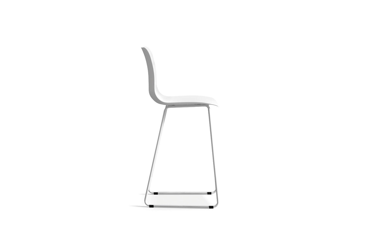 Counterstoel Marie PP Wit – breedte 51 cm, diepte 44 cm en hoogte 100.5 cm – aanzicht 5