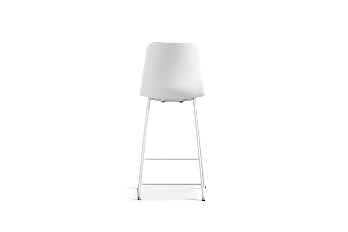 Counterstoel Marie PP Wit – breedte 51 cm, diepte 44 cm en hoogte 100.5 cm – aanzicht 6