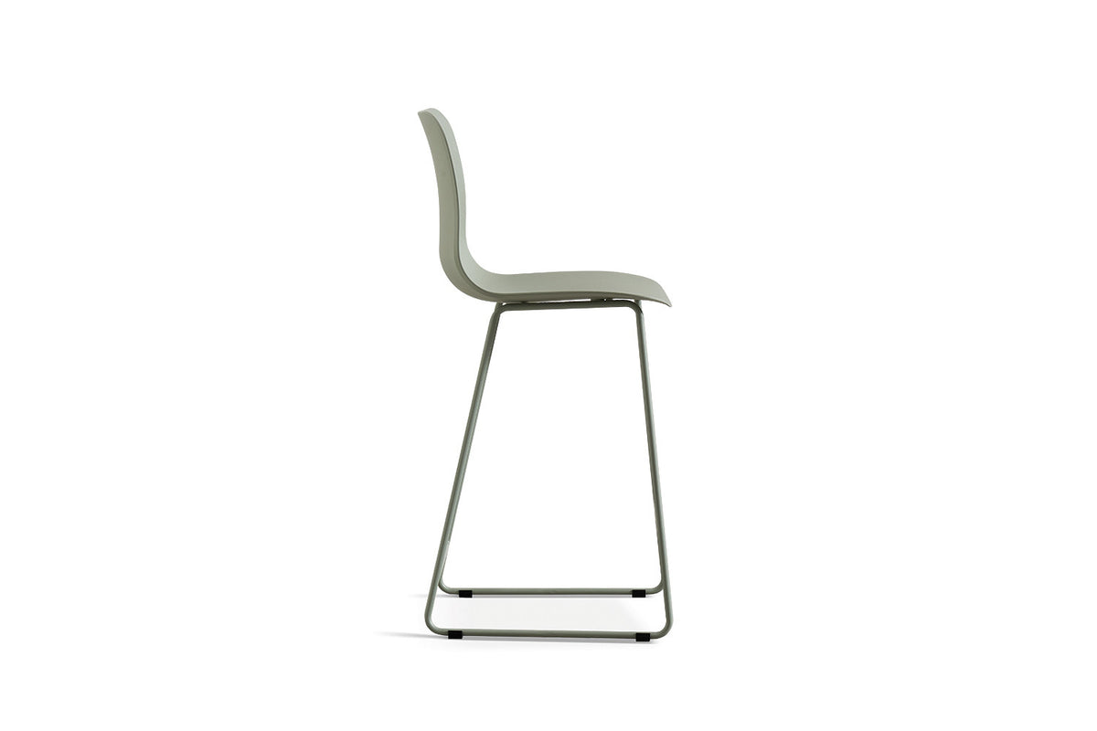 Counterstoel Marie PP Grijs-groen – breedte 51 cm, diepte 44 cm en hoogte 100.5 cm – aanzicht 5