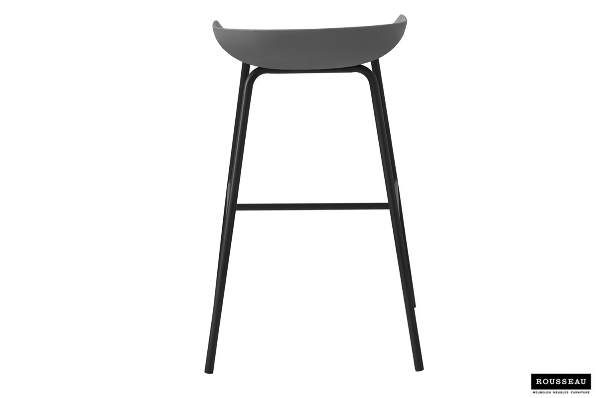 Counterstoel Anna PP Grijs – breedte 42.5 cm, diepte 46 cm en hoogte 75 cm – aanzicht 5