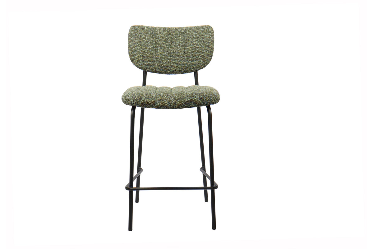 Counterstoel Antura Stof Groen – breedte 46 cm, diepte 53 cm en hoogte 97 cm – aanzicht 4