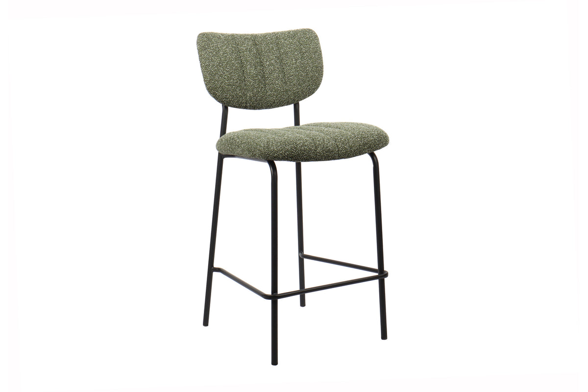 Counterstoel Antura Stof Groen – breedte 46 cm, diepte 53 cm en hoogte 97 cm – aanzicht 5