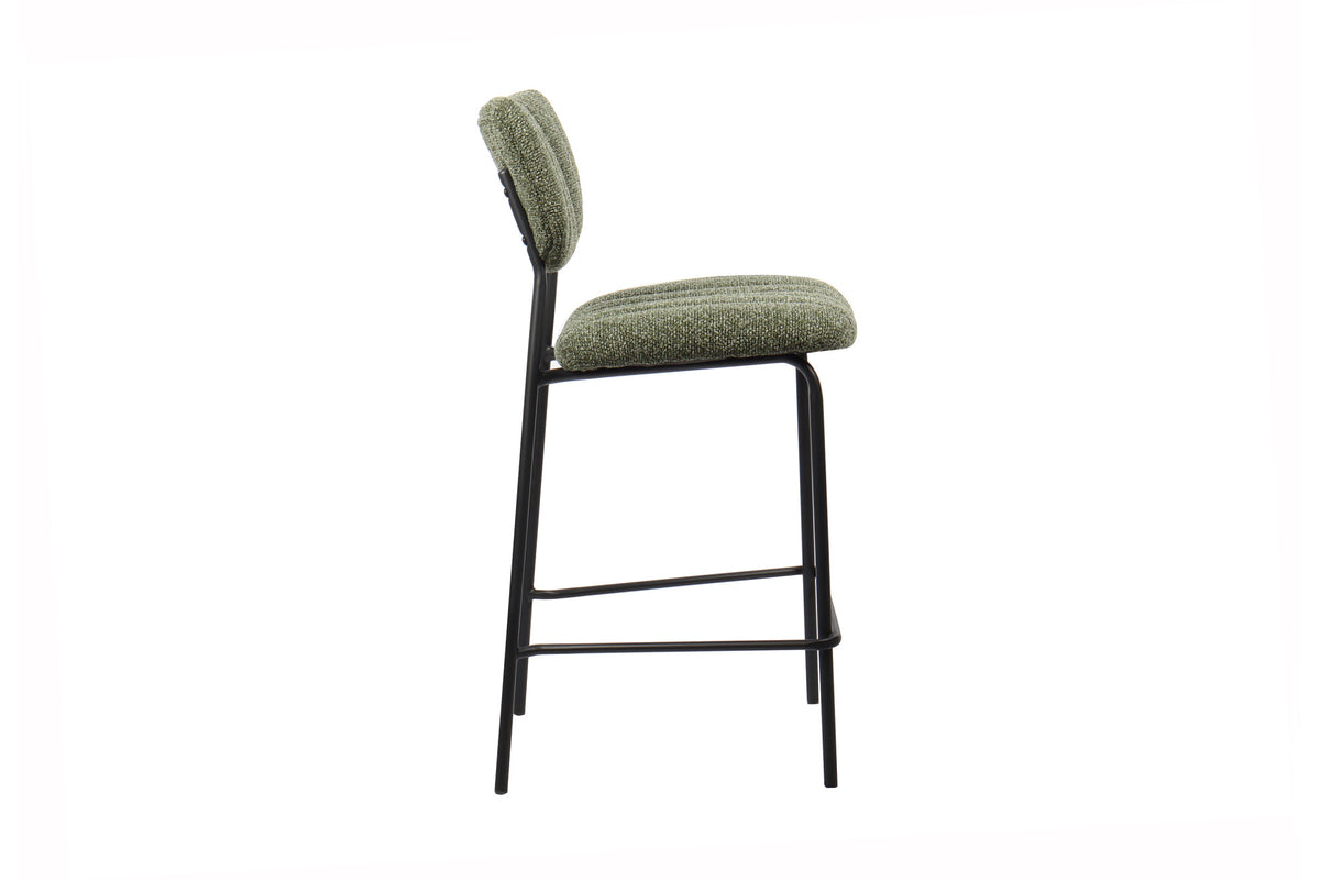 Counterstoel Antura Stof Groen – breedte 46 cm, diepte 53 cm en hoogte 97 cm – aanzicht 6