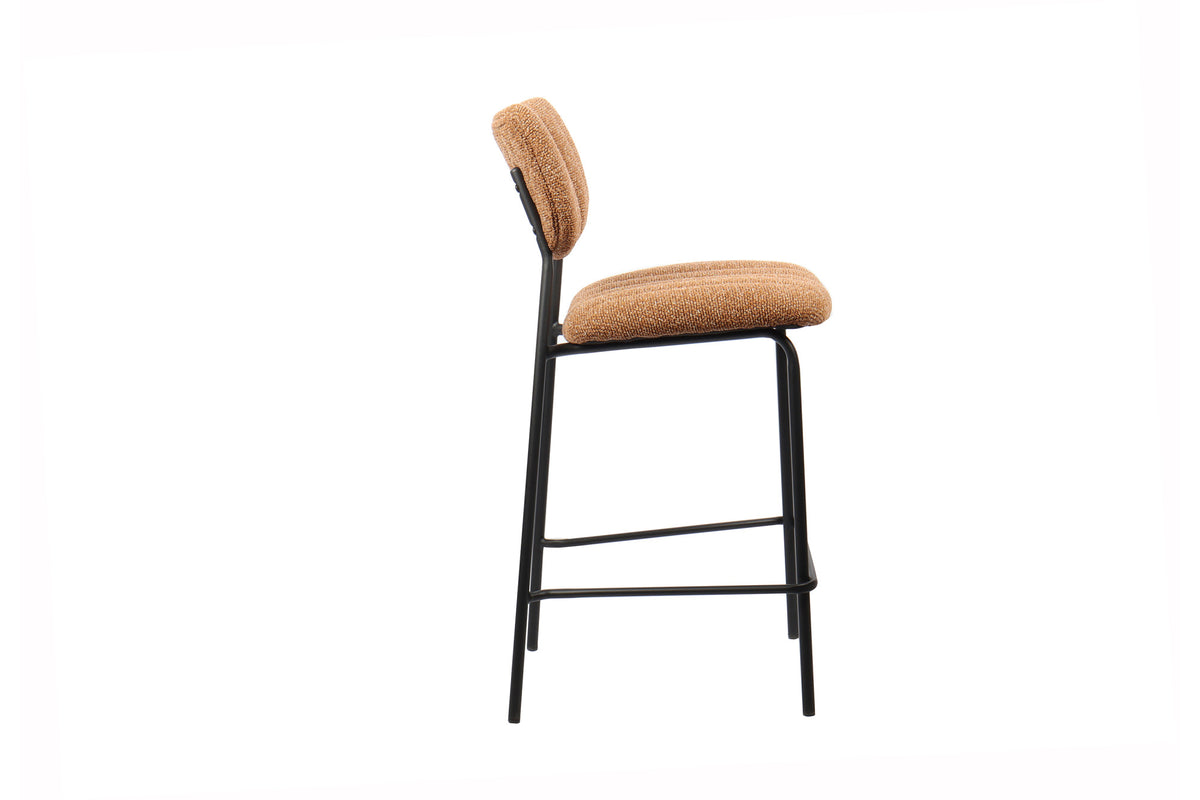 Counterstoel Antura Stof Oranje – breedte 46 cm, diepte 53 cm en hoogte 97 cm – aanzicht 6