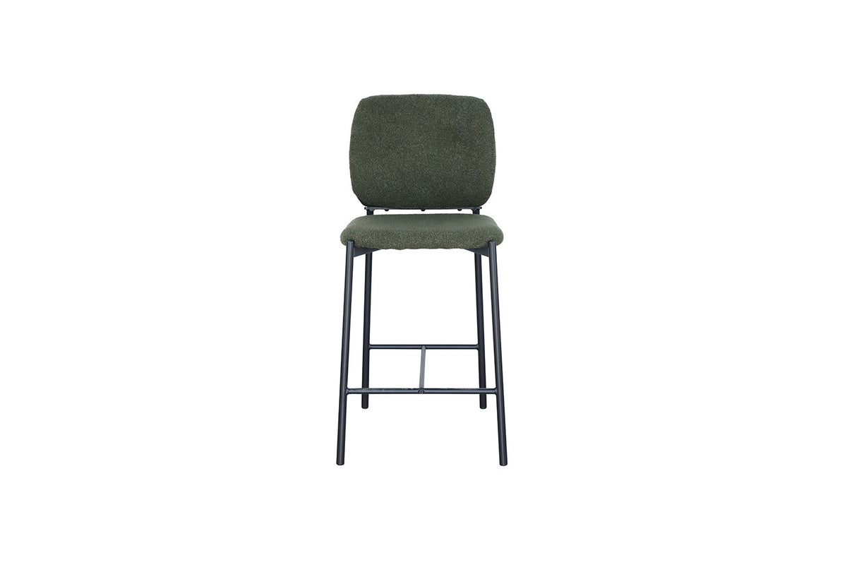 Counterstoel Sophia Stof Groen – aanzicht 4