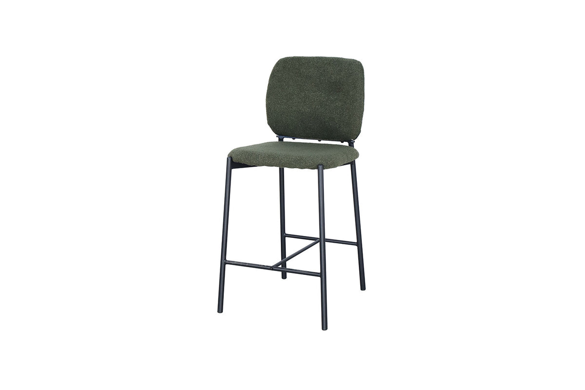 Counterstoel Sophia Stof Groen – aanzicht 5