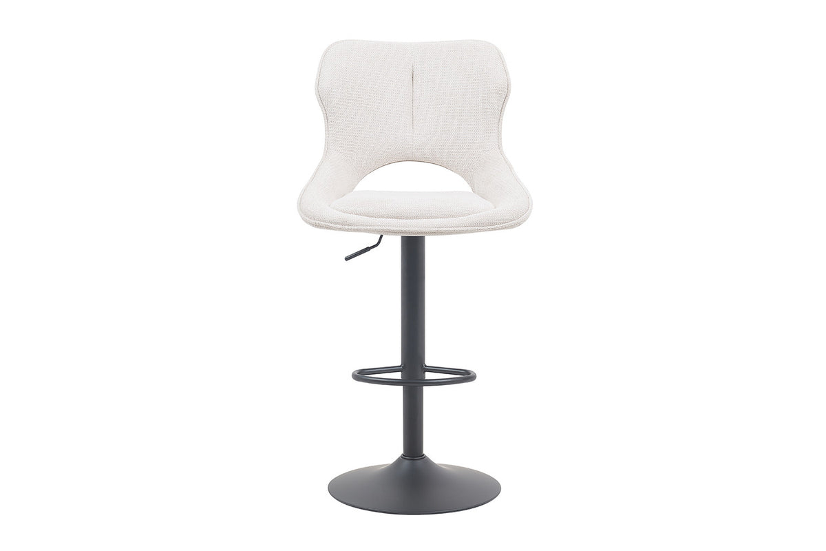 Barstoel Mori Stof Beige – aanzicht 4