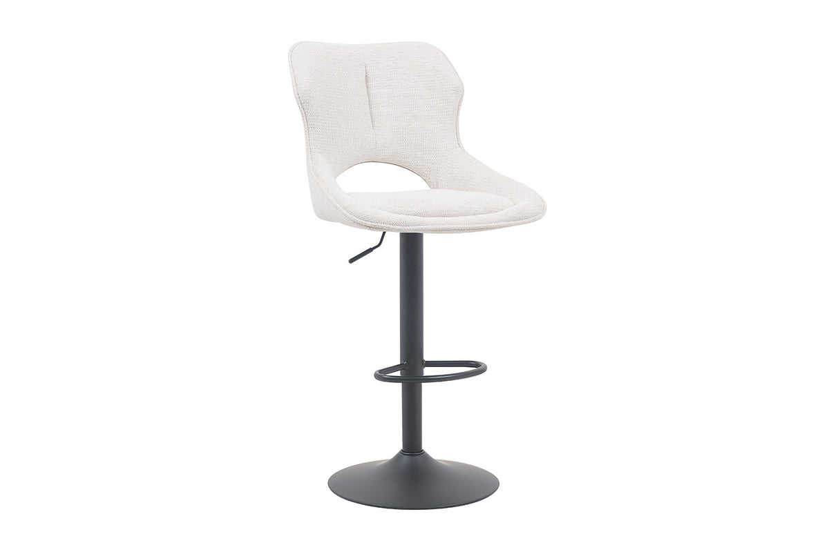 Barstoel Mori Stof Beige – aanzicht 5