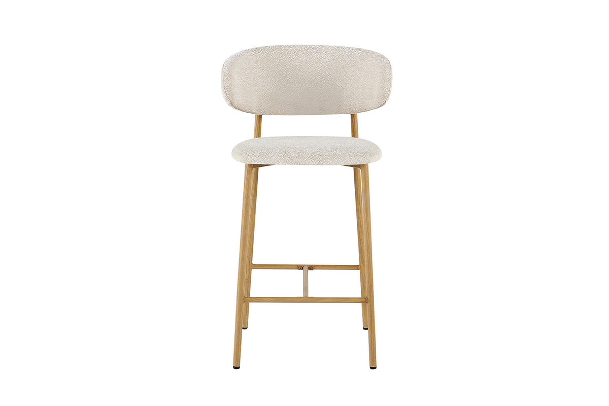 Counterstoel Coco Naturel - Stof Beige – aanzicht 4