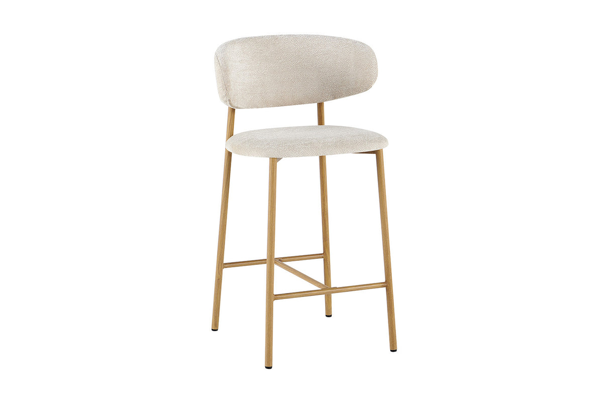 Counterstoel Coco Naturel - Stof Beige – aanzicht 5