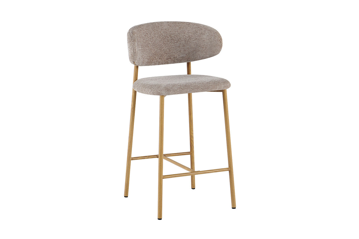 Counterstoel Coco Naturel - Stof Zand – aanzicht 5