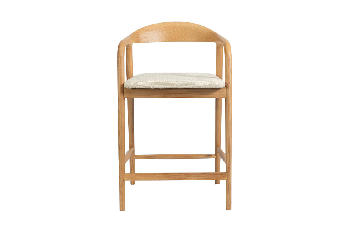 Counterstoel Claire Essenh. Naturel Milan 103 Beige Gemonteerd – aanzicht 4
