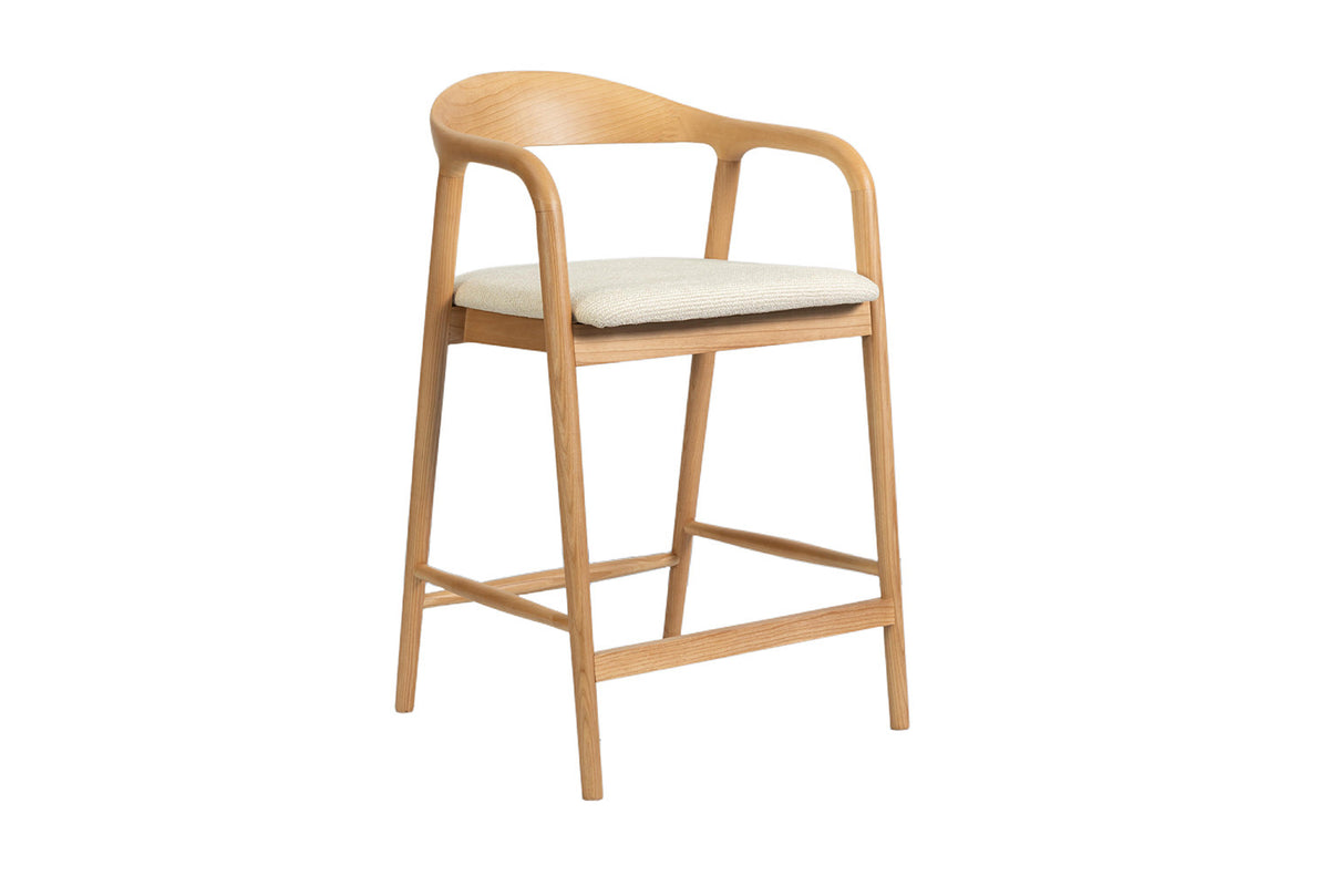 Counterstoel Claire Essenh. Naturel Milan 103 Beige Gemonteerd – aanzicht 5
