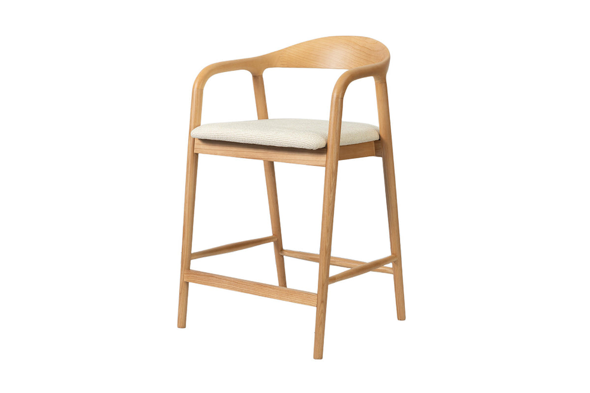 Counterstoel Claire Essenh. Naturel Milan 103 Beige Gemonteerd – aanzicht 6