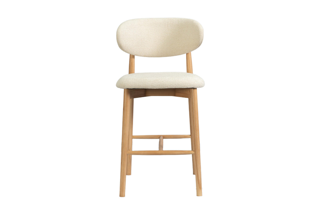 Counterstoel Clara Essenhout Naturel - Beige – aanzicht 4