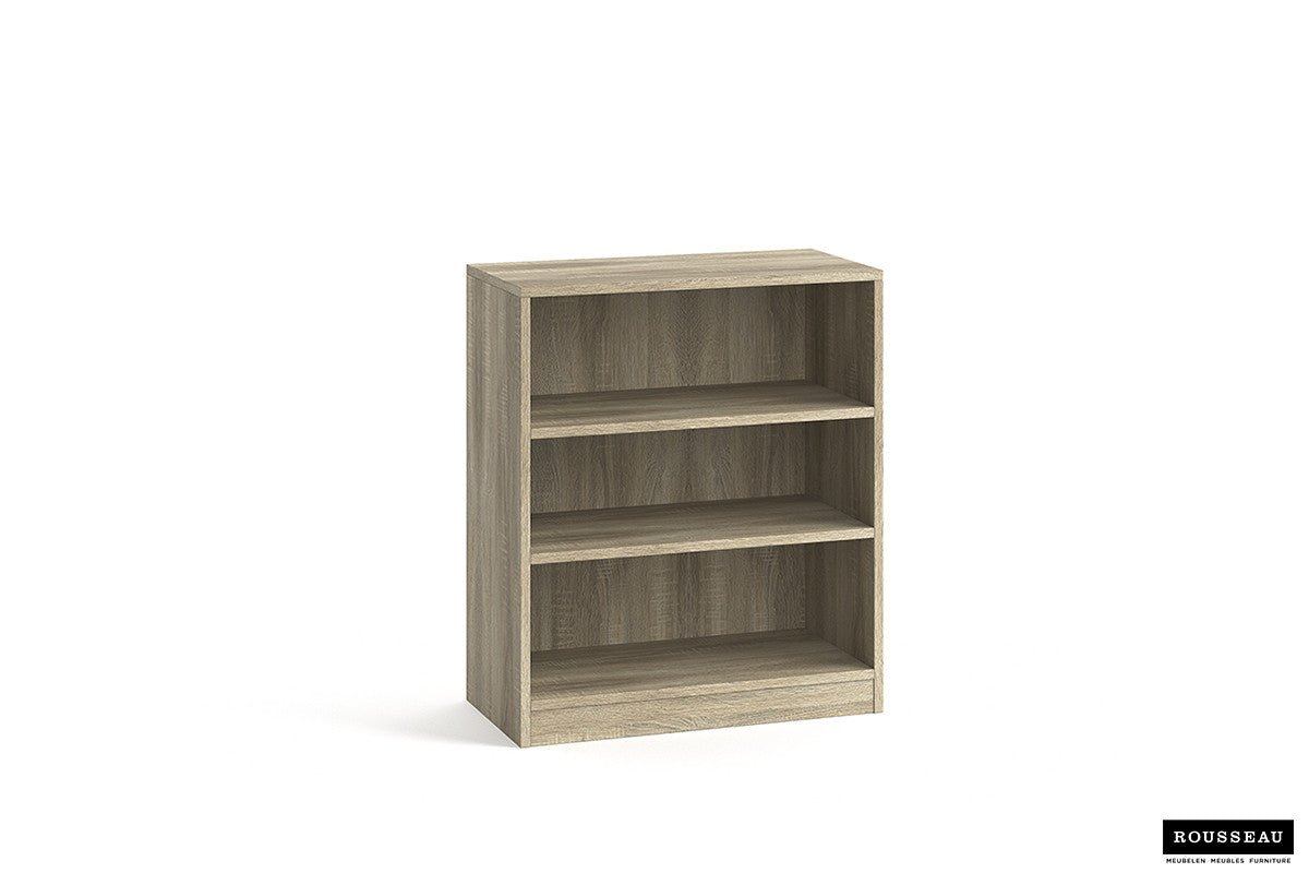 SALE - Boekenkast 'Space' 2 legplanken Sonoma - afbeelding 2