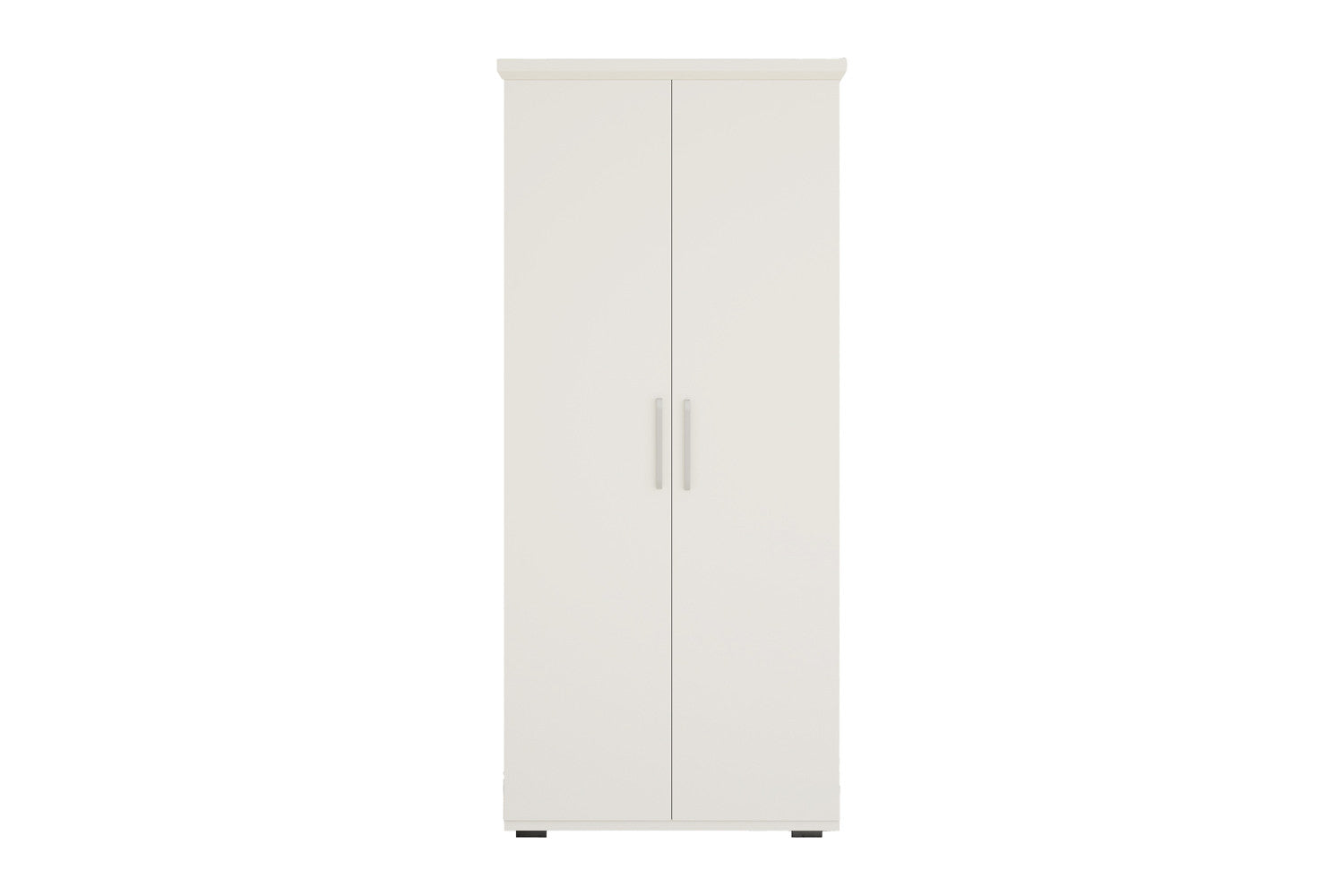 NEW - Kledingkast 'Mike' 2 deuren Wit - afbeelding 2
