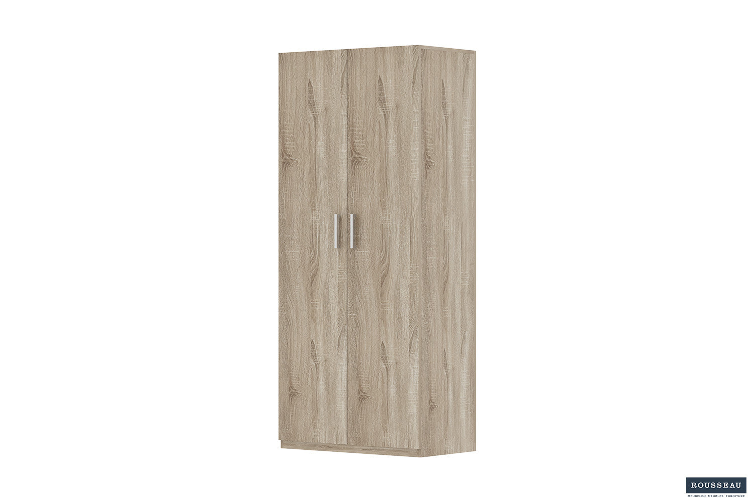 Opbergkast 'Mike' 80 cm 2 deuren Sonoma - afbeelding 3
