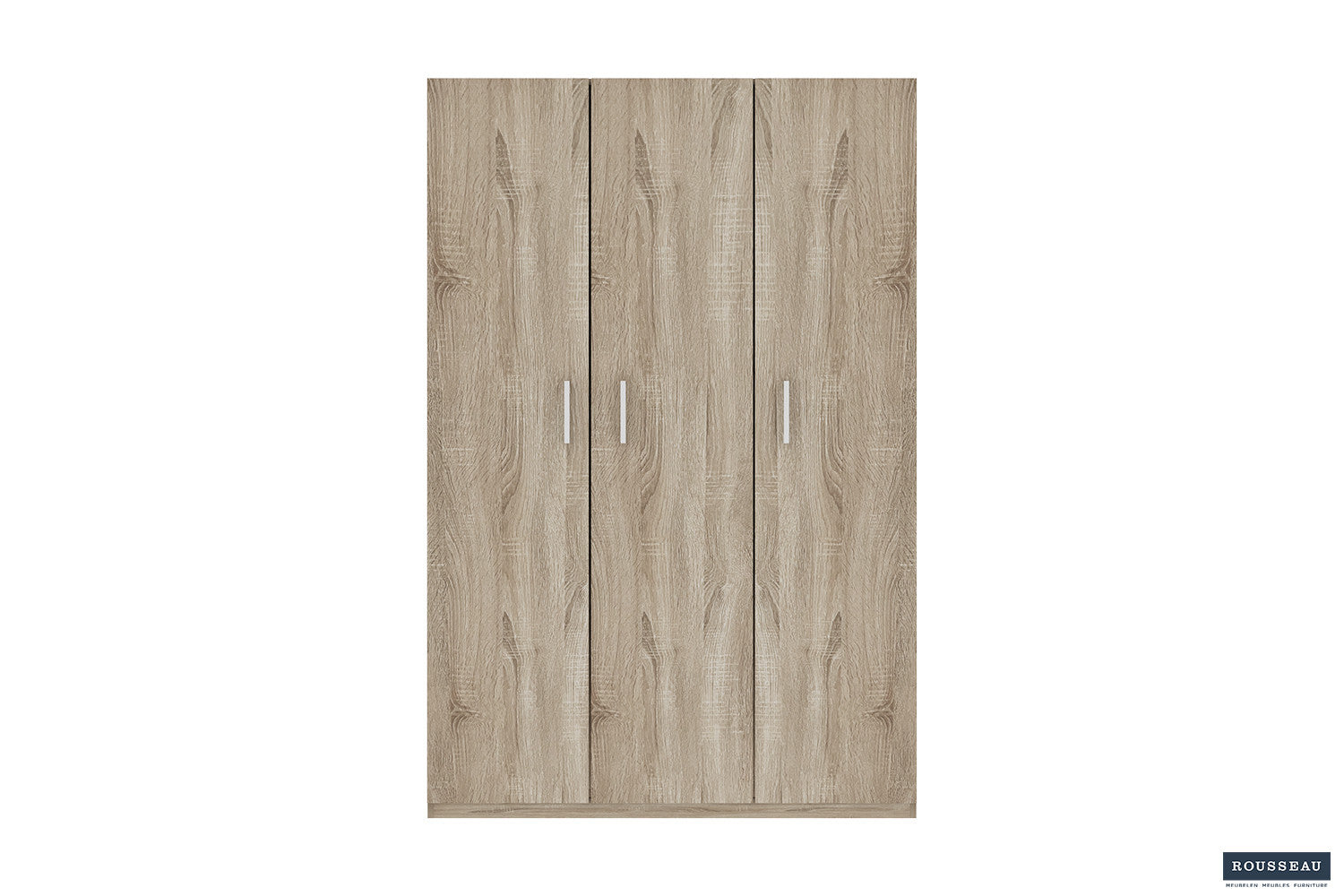 Opbergkast 'Mike' 120 cm 3 deuren Sonoma - afbeelding 2