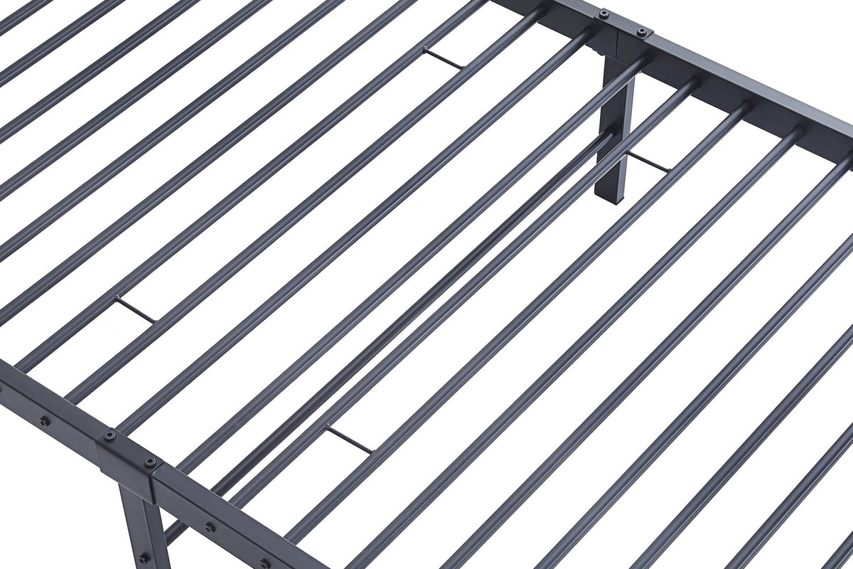 Bed Sammy 90x200 Metaal Donkergrijs – aanzicht 5