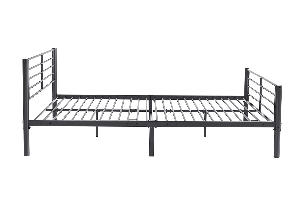 Bed Sammy 160x200 Metaal Donkergrijs – aanzicht 4
