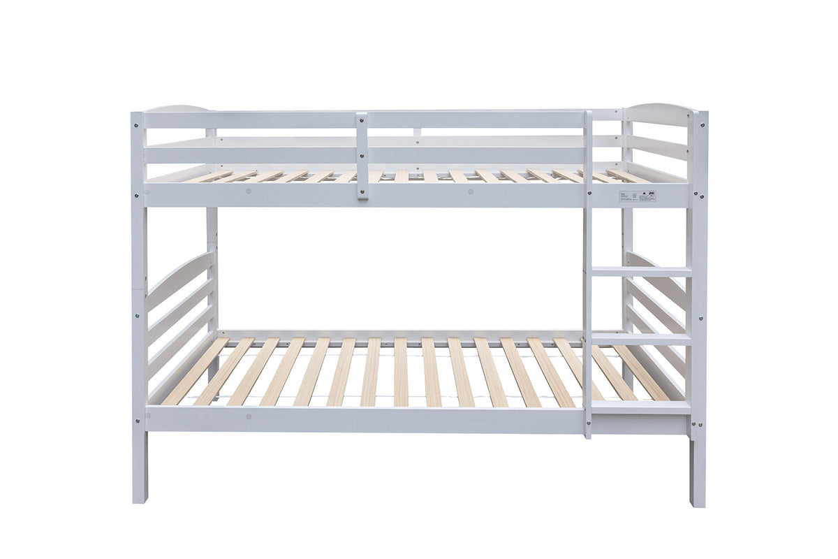 Stapelbed Roy 90x200 Splitsbaar Wit – aanzicht 2
