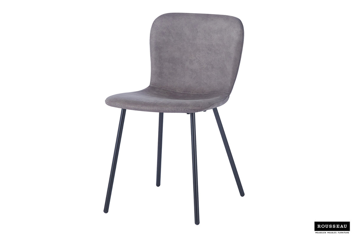 Stoel Susan PU Taupe – aanzicht 3