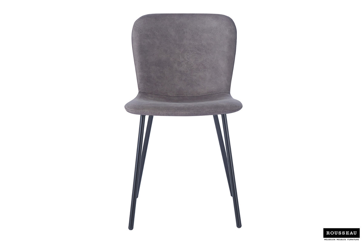 Stoel Susan PU Taupe – aanzicht 4