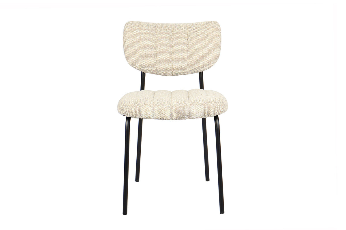 Stoel Antura Stof Beige – aanzicht 4