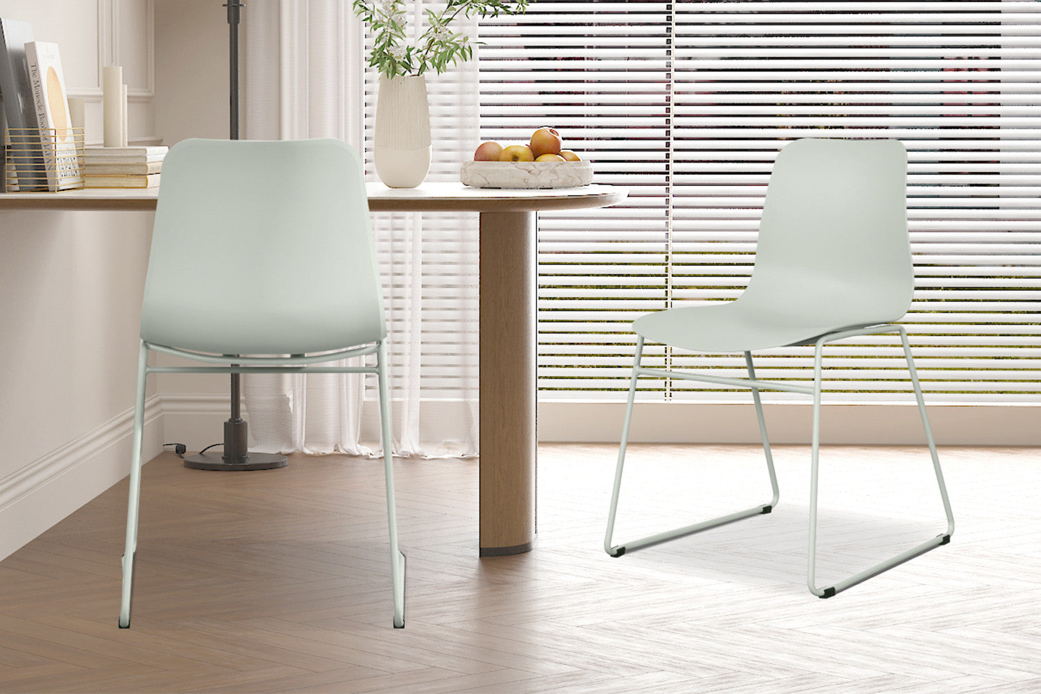 Stoel 'Marie' PP Grijs-Groen – Rousseau 9045-5