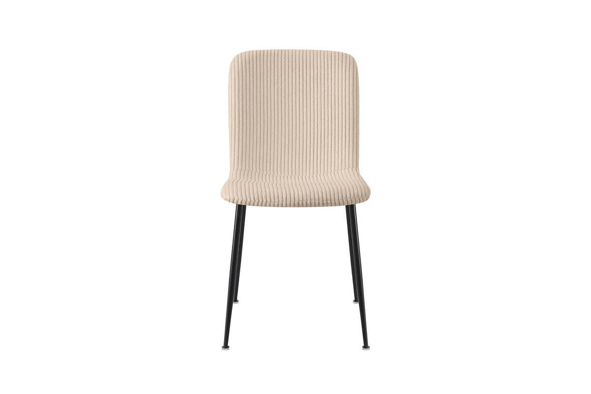 Stoel Alice Corduroy Beige – aanzicht 4