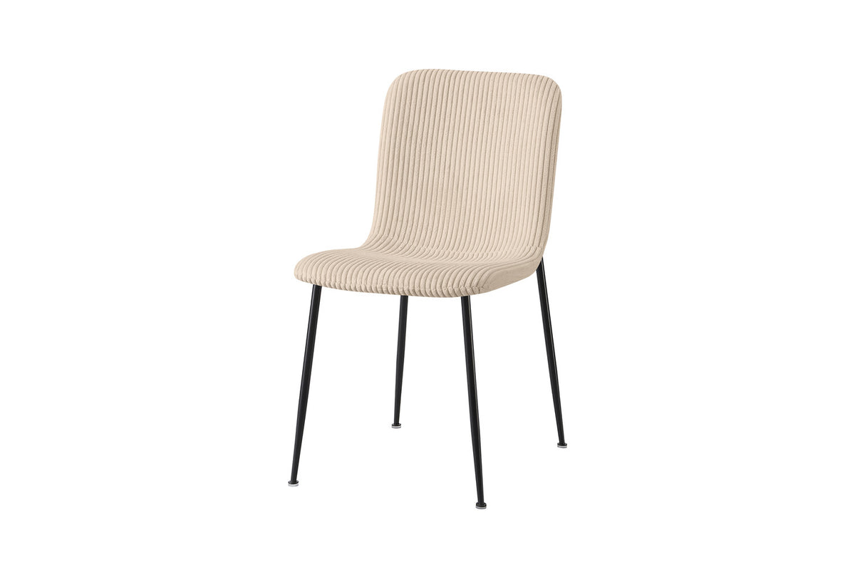 Stoel Alice Corduroy Beige – aanzicht 5