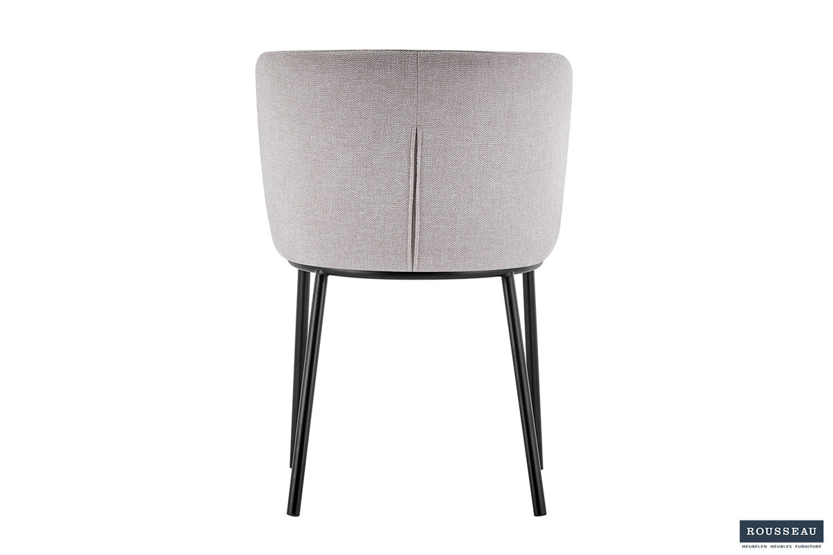 Stoel Arthur Stof Beige – aanzicht 6