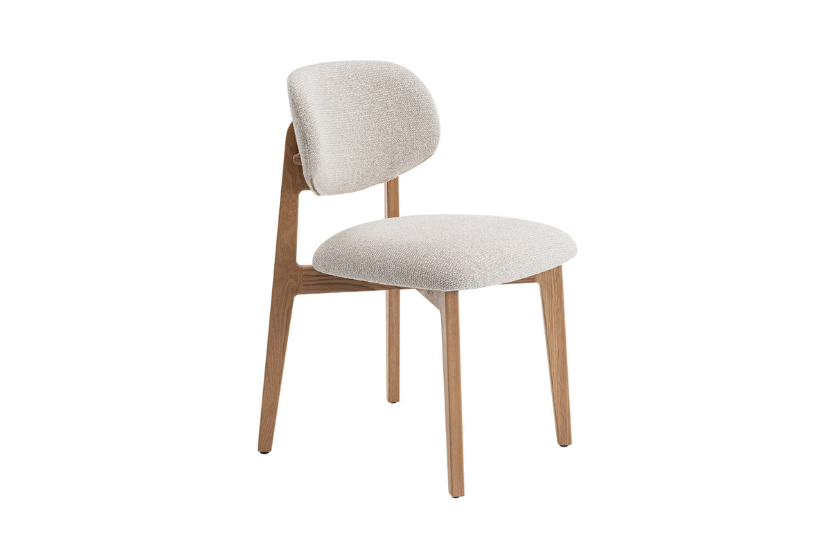 Stoel Carmen Naturel Eik Beige Gemonteerd – aanzicht 6