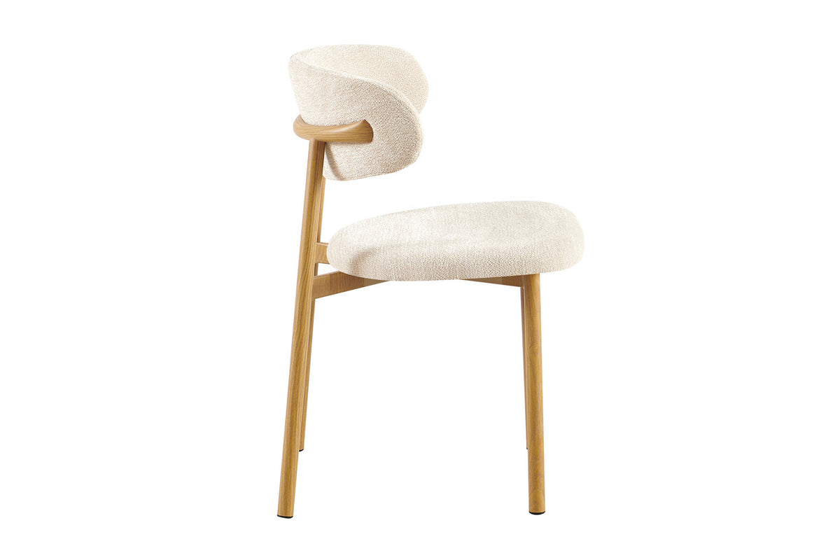 Stoel Coco Naturel - Stof Beige – aanzicht 6