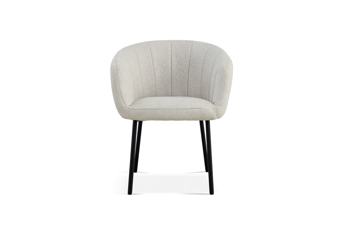 Stoel Sevilla Stof Beige – aanzicht 4