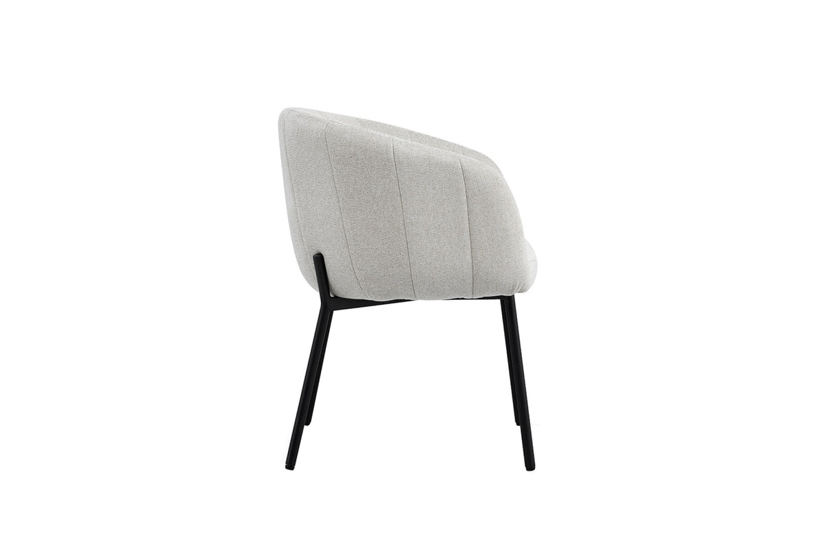 Stoel Sevilla Stof Beige – aanzicht 5