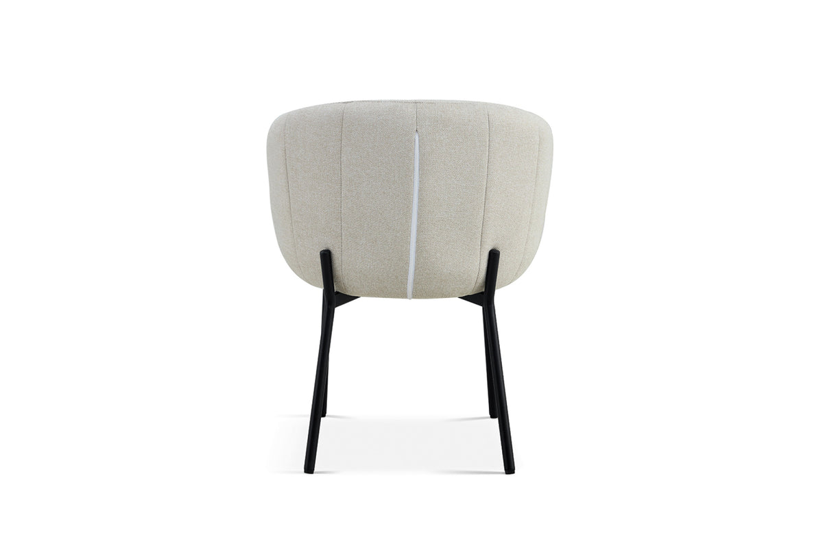 Stoel Sevilla Stof Beige – aanzicht 6