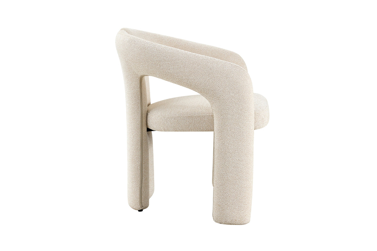 Stoel Beja Stof Beige – aanzicht 6